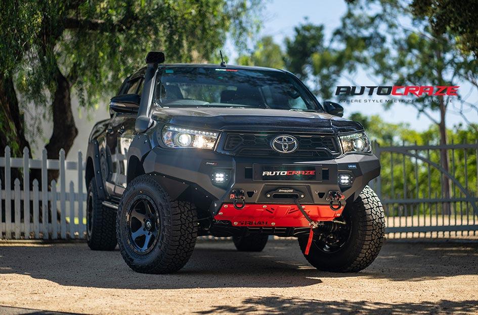TOYOTA HILUX N80 4WD RIPPER MATTE BLACK
